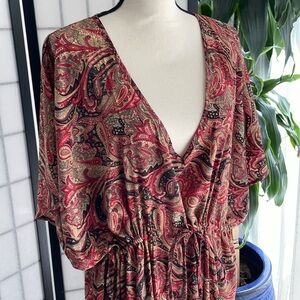 NWT Karma Highway Caftan Kaftan Cover-Up Dress Maxi